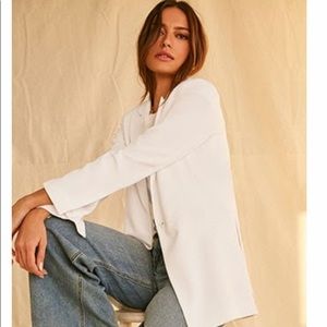 Forever21 White Blazer